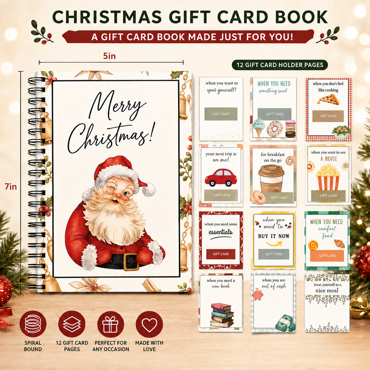 The Christmas Gift Card Book