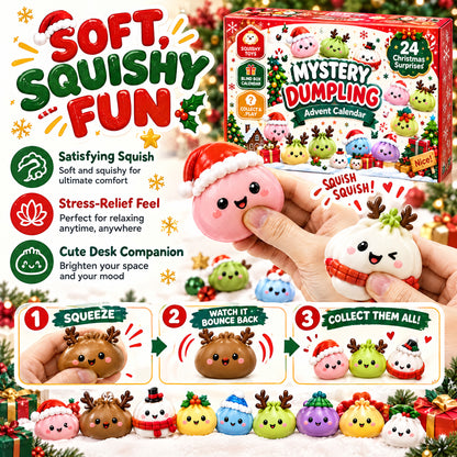 24-Day Dumpling Squishy Advent Calendar