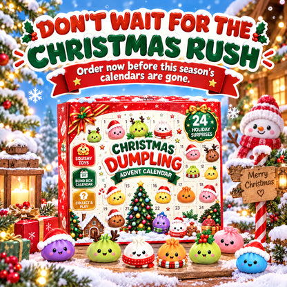 24-Day Dumpling Squishy Advent Calendar