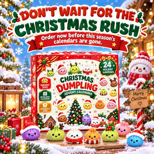 24-Day Dumpling Squishy Advent Calendar