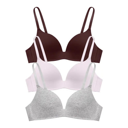 Ultra-Comfy Wireless Plunge Bra (3-Pack)