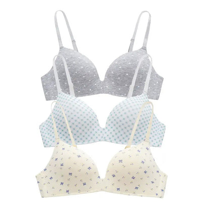 Ultra-Comfy Wireless Plunge Bra (3-Pack)