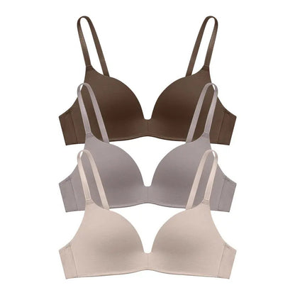 Ultra-Comfy Wireless Plunge Bra (3-Pack)