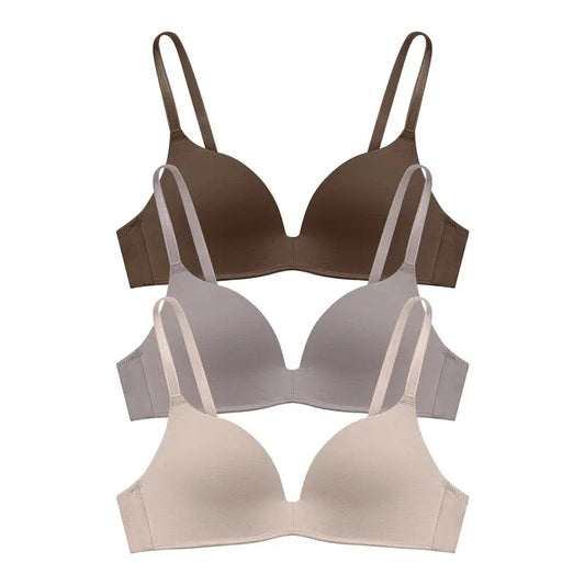 Ultra-Comfy Wireless Plunge Bra (3-Pack)