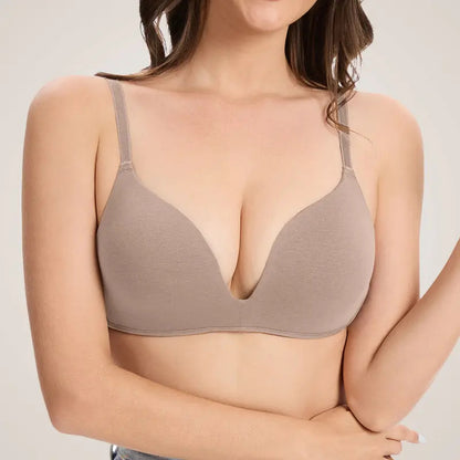Ultra-Comfy Wireless Plunge Bra (3-Pack)