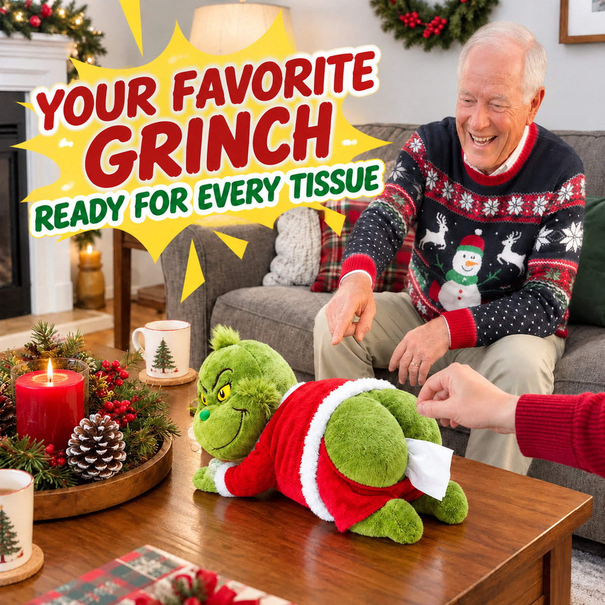 The Grinch Bum Tissue Holder