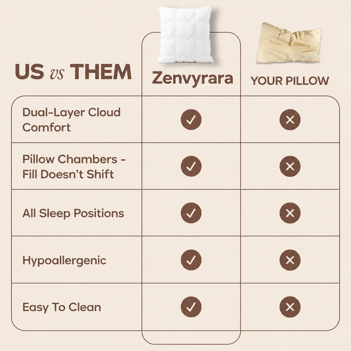 Cloud Plush Support Pillow