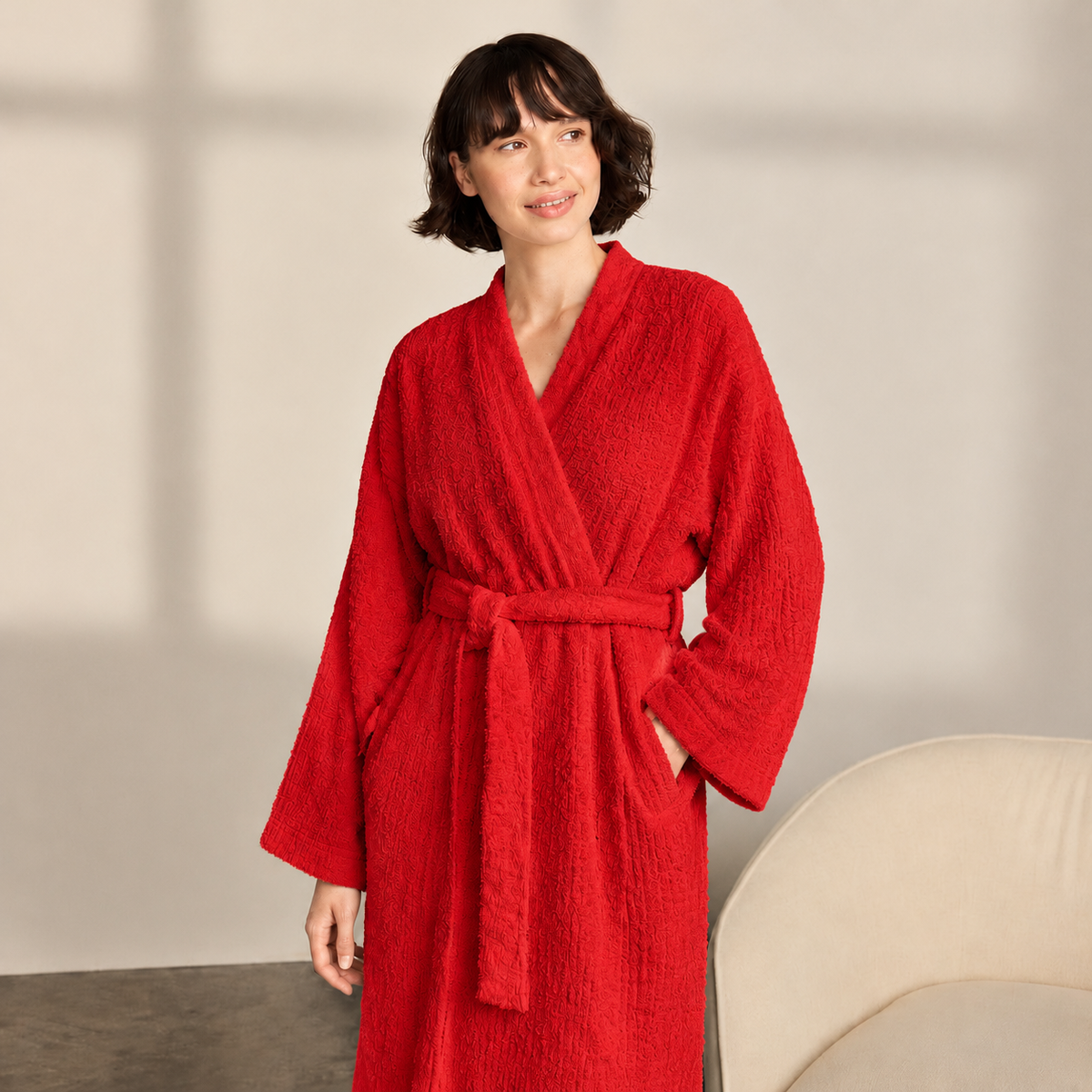 Cozy Fleece Long Robe