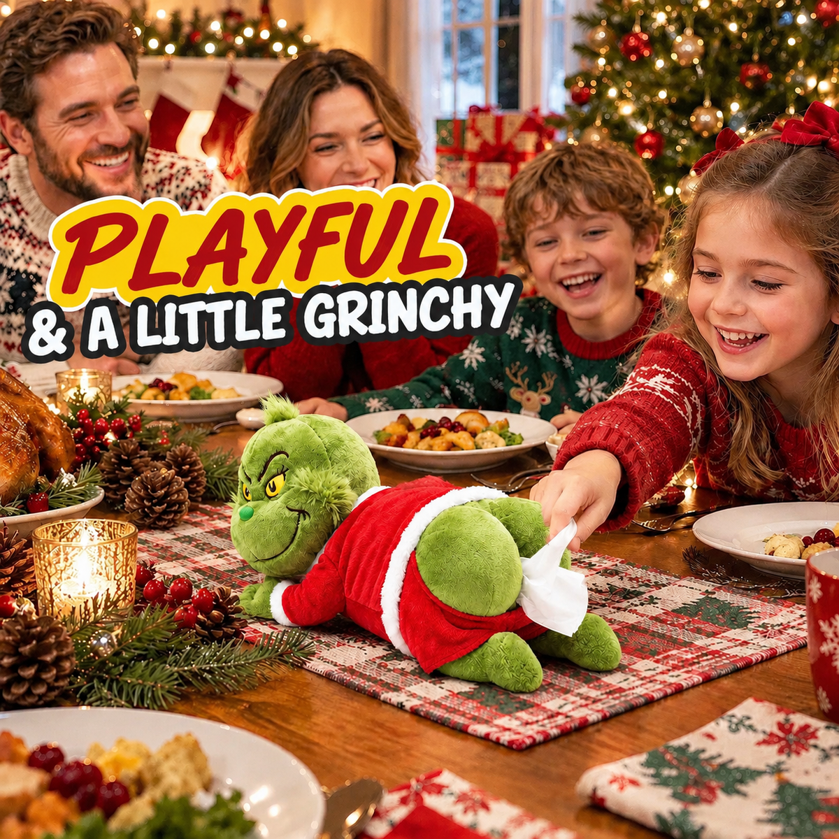 The Grinch Bum Tissue Holder