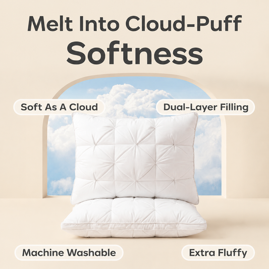 Cloud Plush Support Pillow
