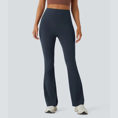 High-Waist Bootcut Yoga Leggings